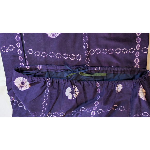 Custom Made 2-Piece Purple Boho Batik Skirt & Blouse Set – Size 2X (Adjustable) - Picture 15 of 15